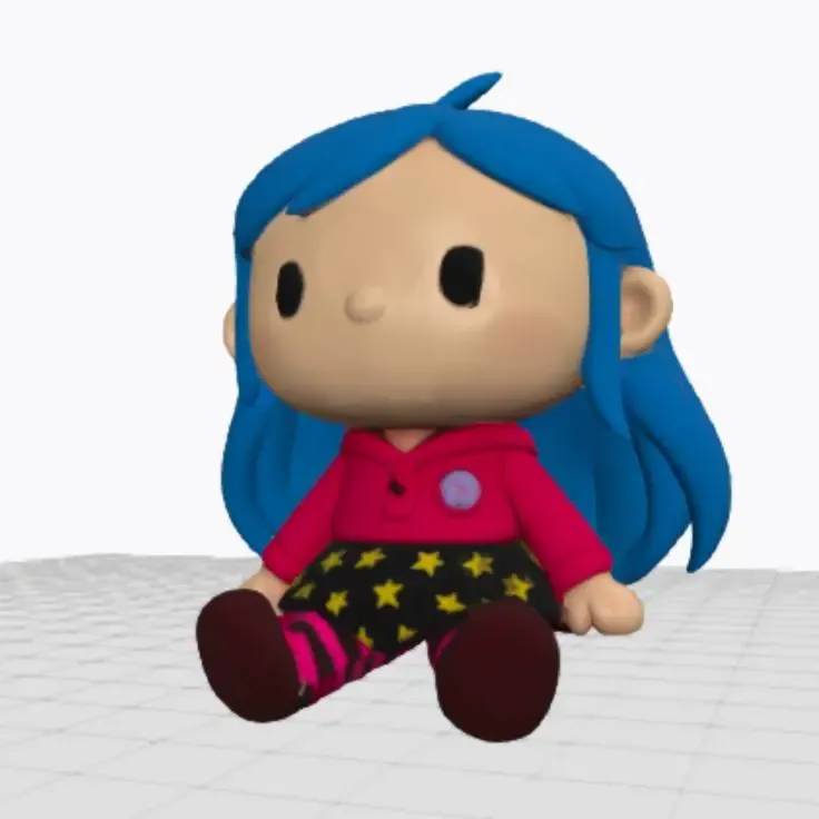 Cute Anna Kadabra doll