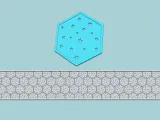 Hexagonal Wall Panel A26 - Interior Home Decor-0