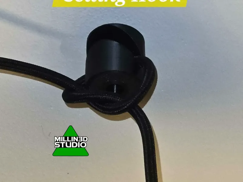 Simple Strong Sturdy Ceiling Hook