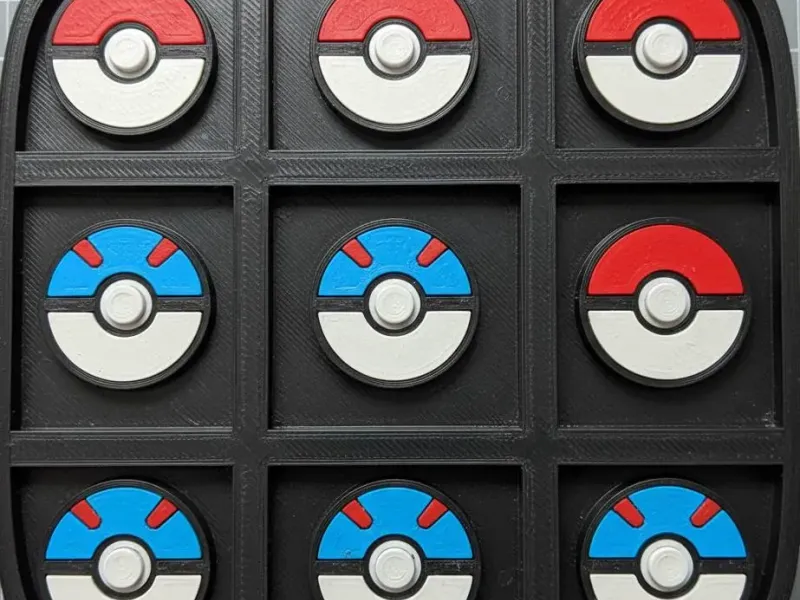 Pokemon tic-tac-toe