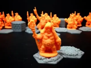 Dreth Warlock (18mm scale)