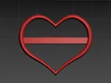 Heart Shaped Towel Holder-1