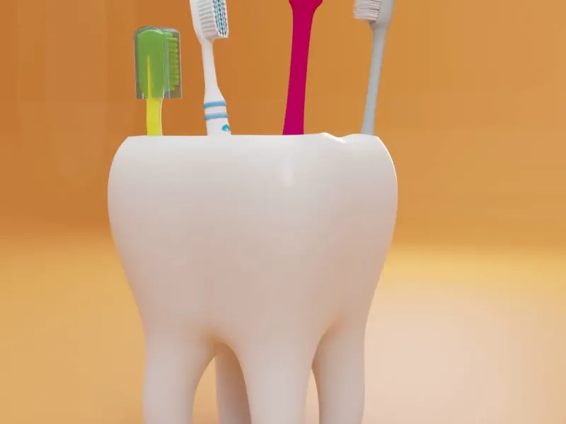 tooth brush holder
