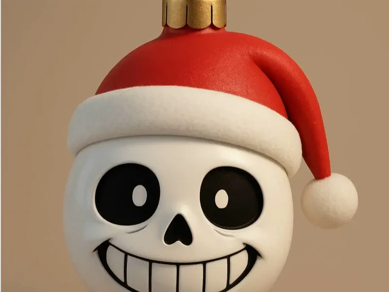 esfera de sans navideño