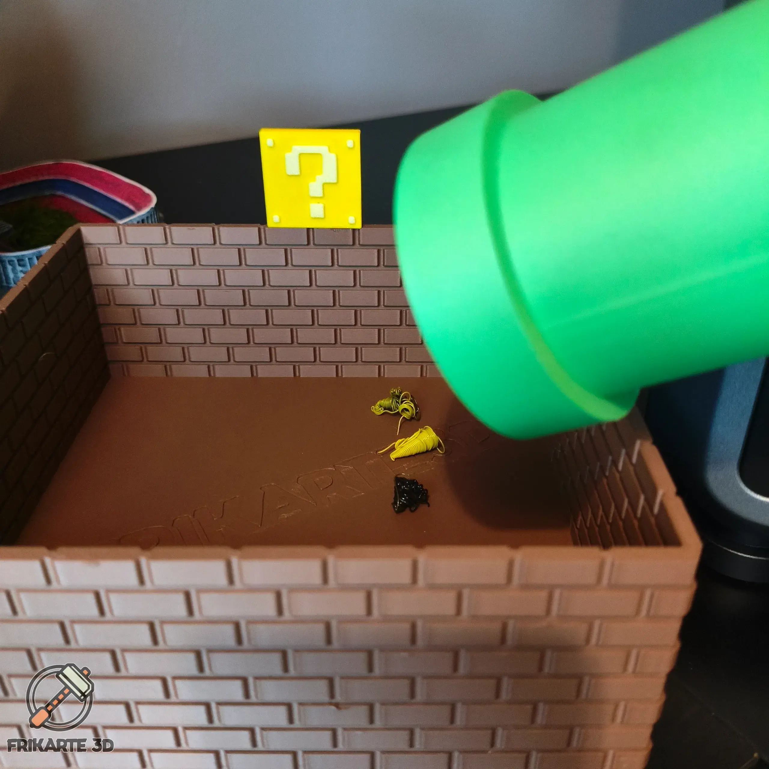 Creality K2 Plus “Pipe‑Line Poop Chute” Super Mario Edition