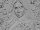 Elara Noctyne - relief sculpture-0