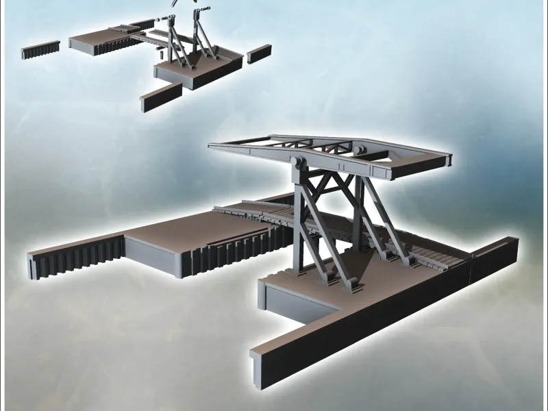 Ponte di Veghel (Paesi Bassi) - miniature warhammer da tavolo