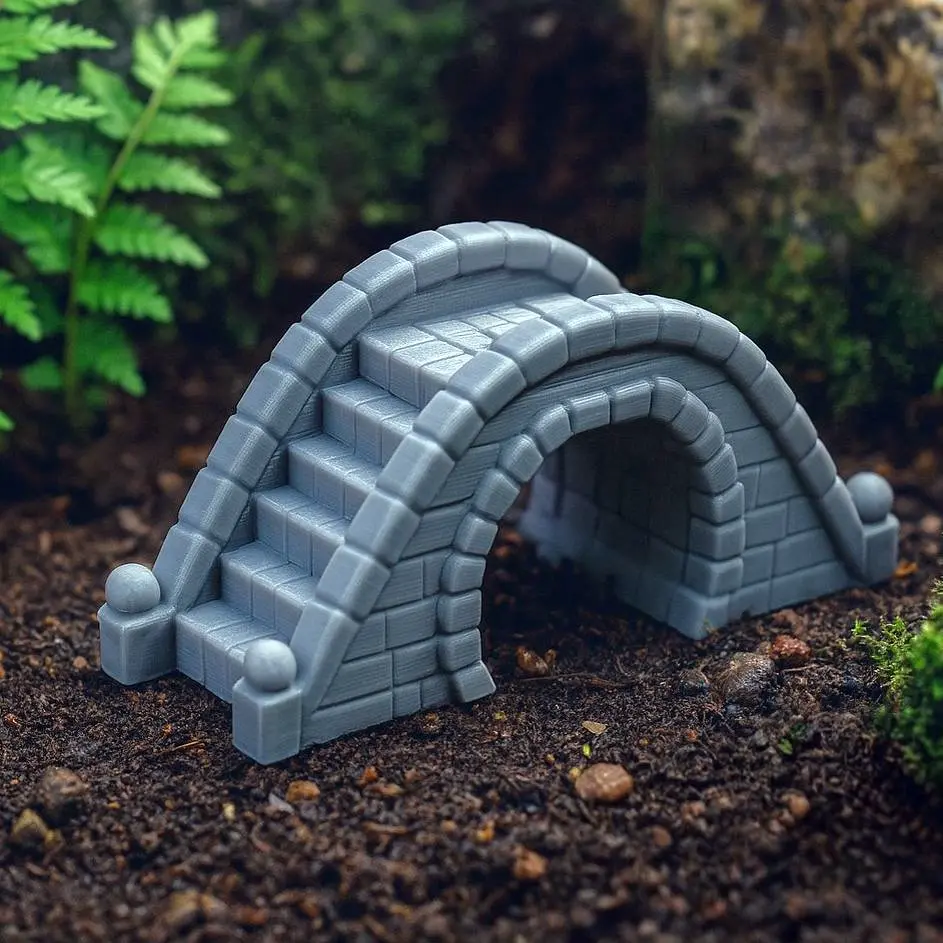 3D Printer Files | 3MF File | Stone Bridge
