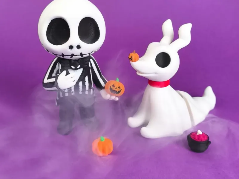 Jack Skellington Flexi Geleed, Halloween Ontwerp