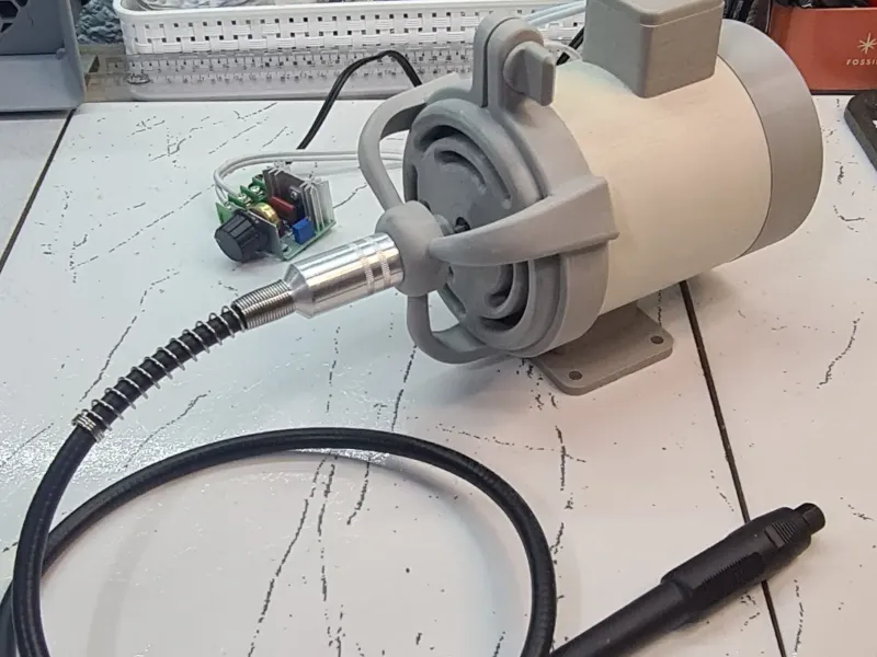 Самодельная бормашина / Dremel (ВНИМАНИЕ: ПРОЧИТАЙТЕ ОПИСАНИЕ)