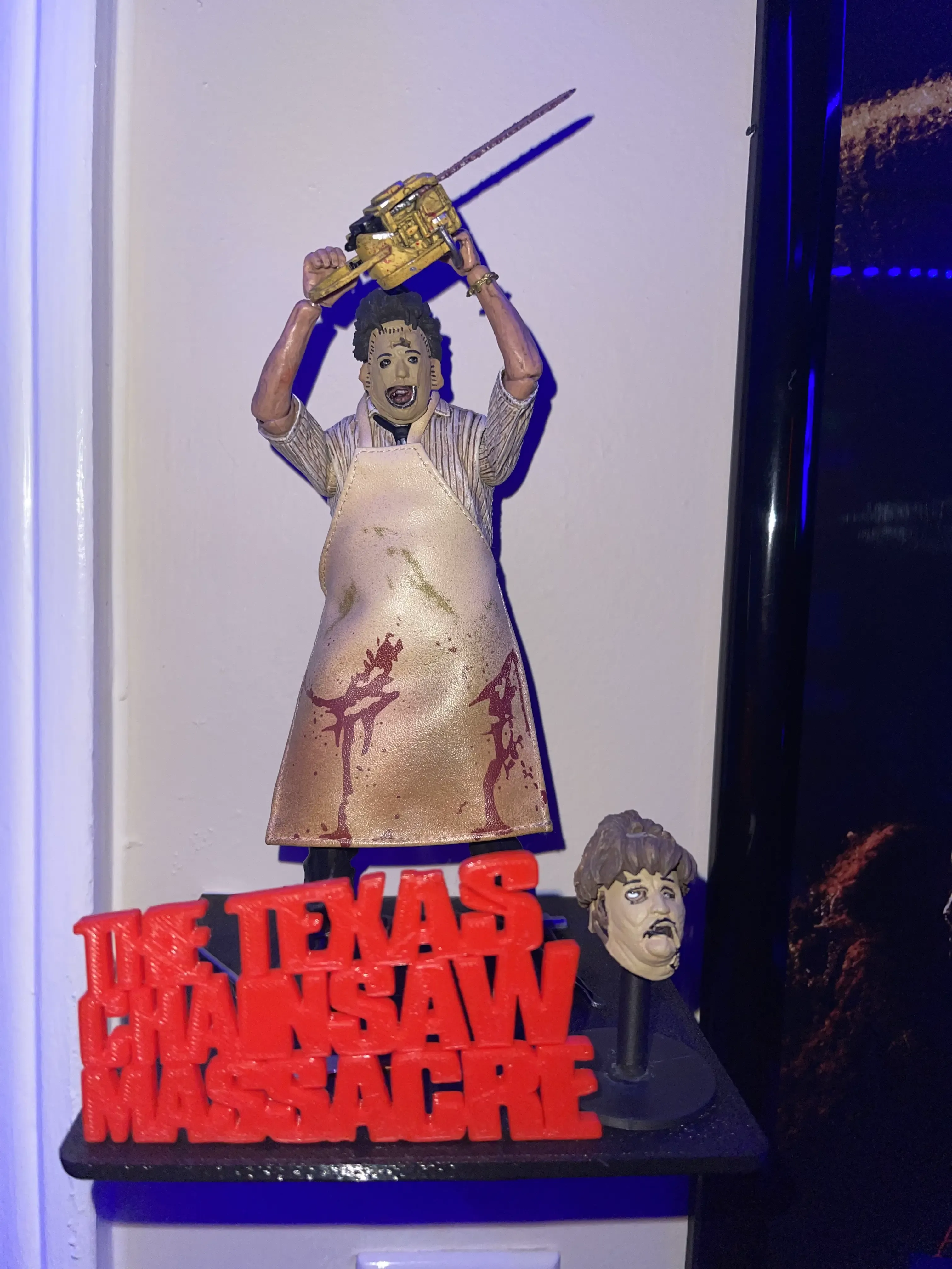 Texas Chainsaw Massacre Shelf Art