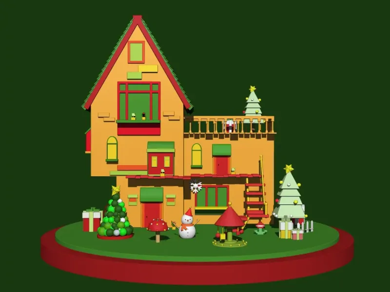 Globi di Natale in cabina