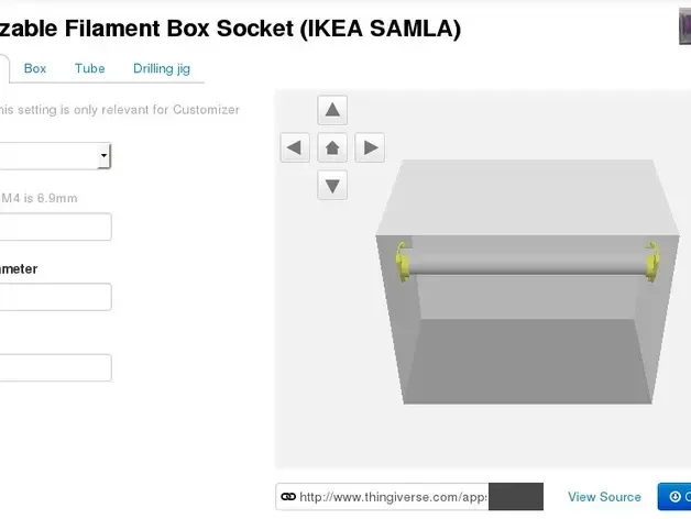 Filament Storage IKEA SAMLA