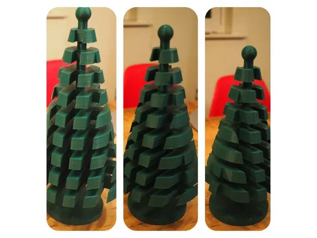 Lego inspirierter Weihnachtsbaum