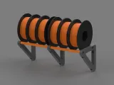 Modular Filament Storage System - Wall Mount Edition-0