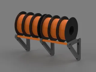Modular Filament Storage System - Wall Mount Edition