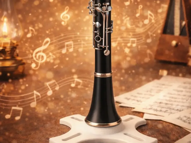 Soporte estable para clarinete – Base interior