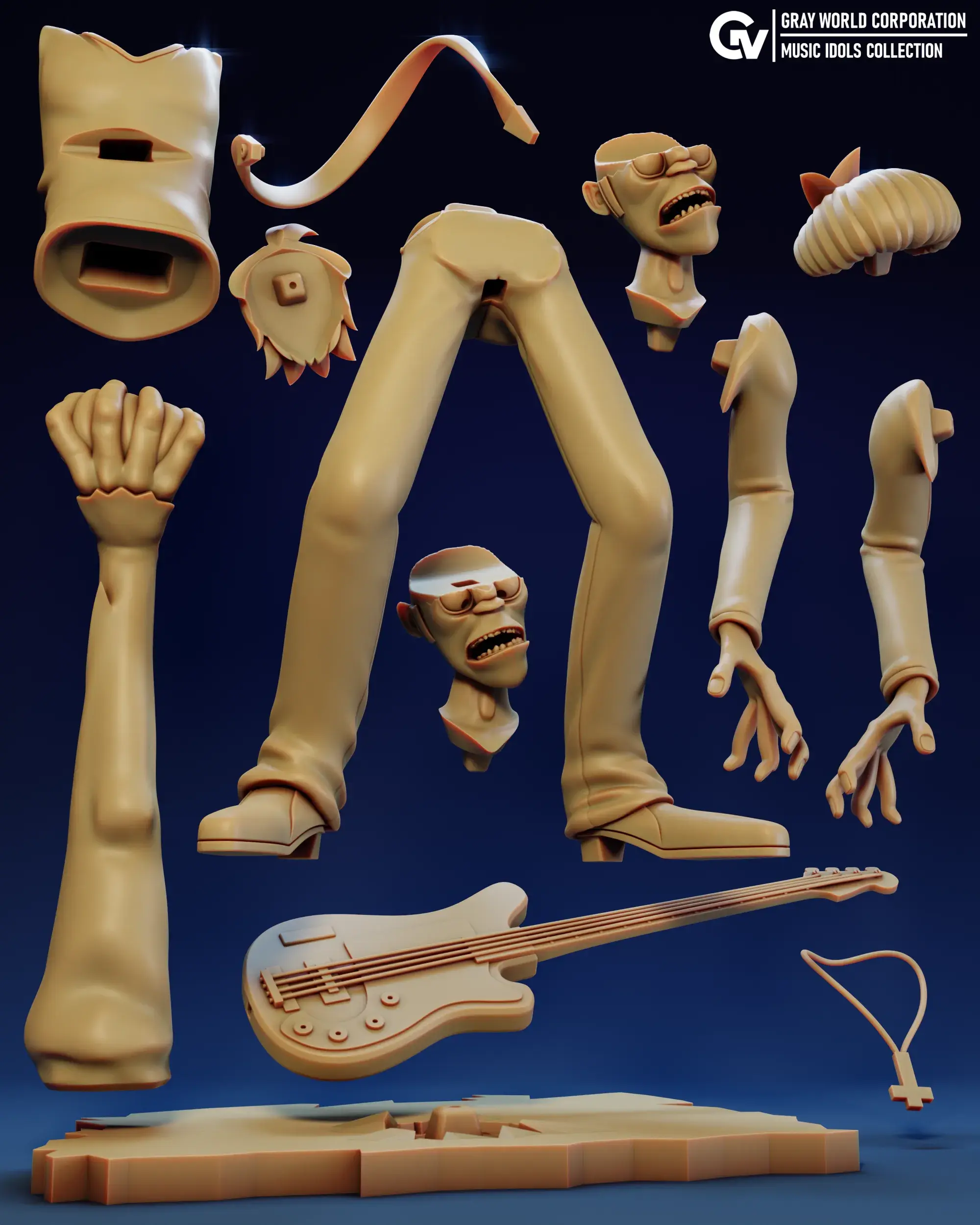 Murdoc 'Clint Eastwood' | Gorillaz