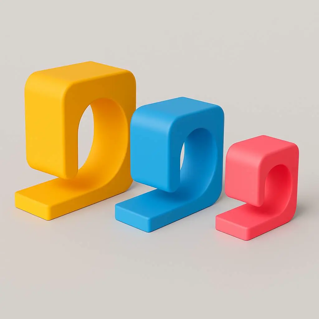 3D Printer Files | 3MF File | 3-in-1 Cable Clip Set – Small, Medium ...