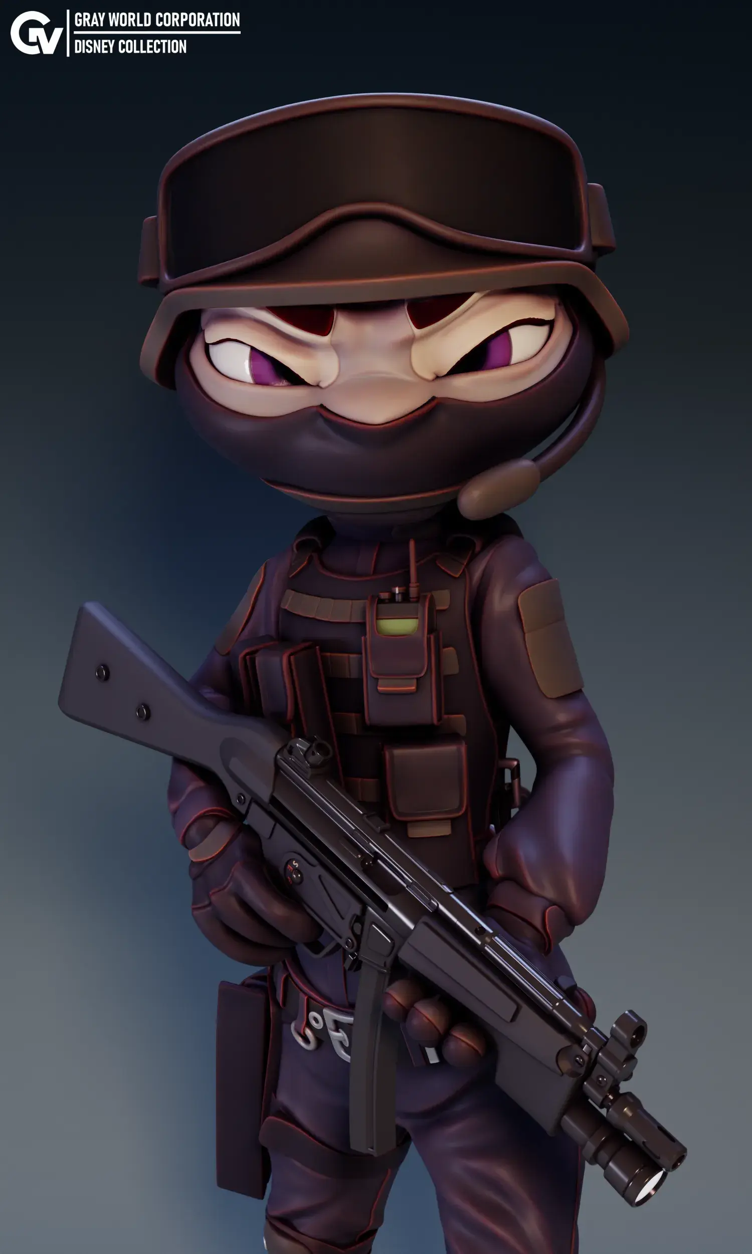 Judy Hopps "S.W.A.T." (en anglais) | Zootopie