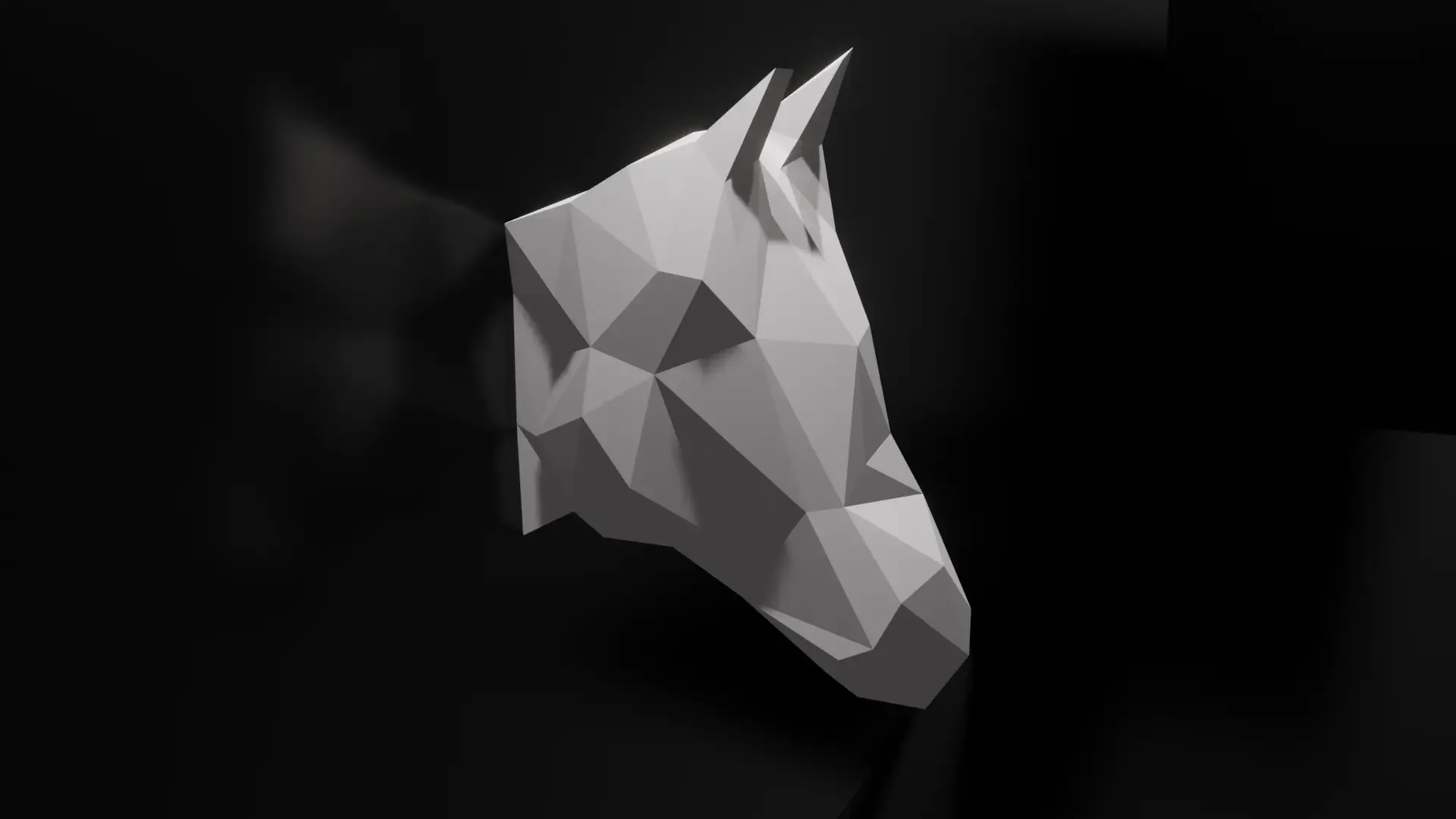 Low-Poly Horse