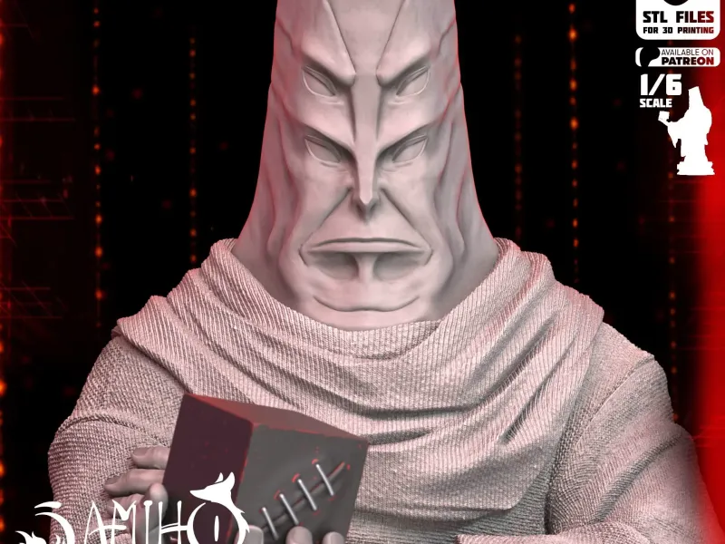 Samiho Studios - Tengen Bust: STLs ready for printing