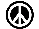 Peace Sign - Key ring-1