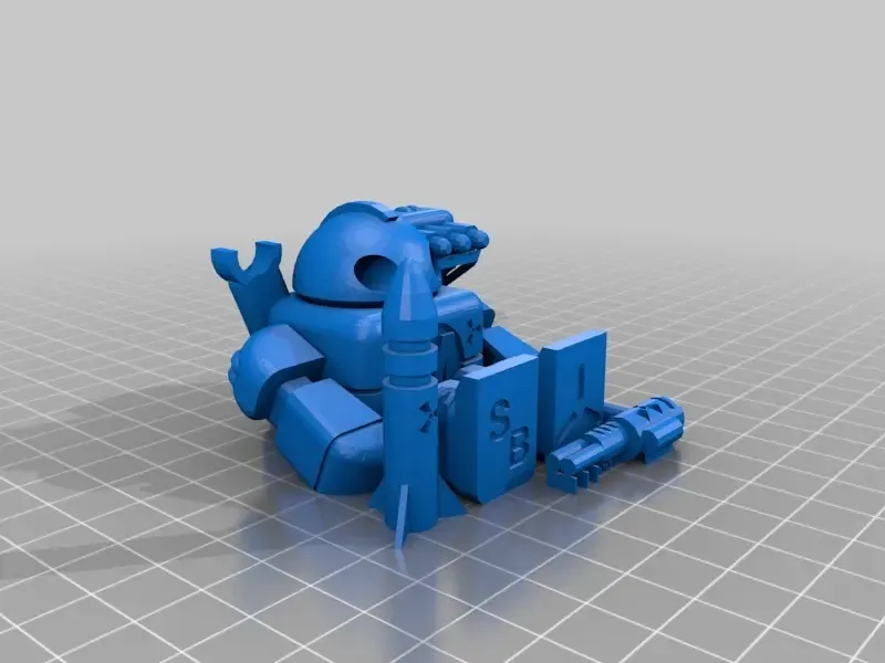 Makerbot Robot - weaponized & wider joints