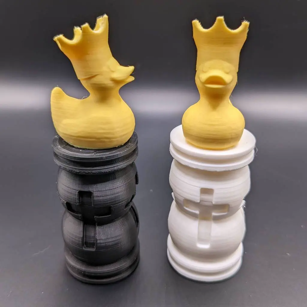 Kid-Safer Duck Chess Set