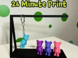 Standing Bear Keychain-1