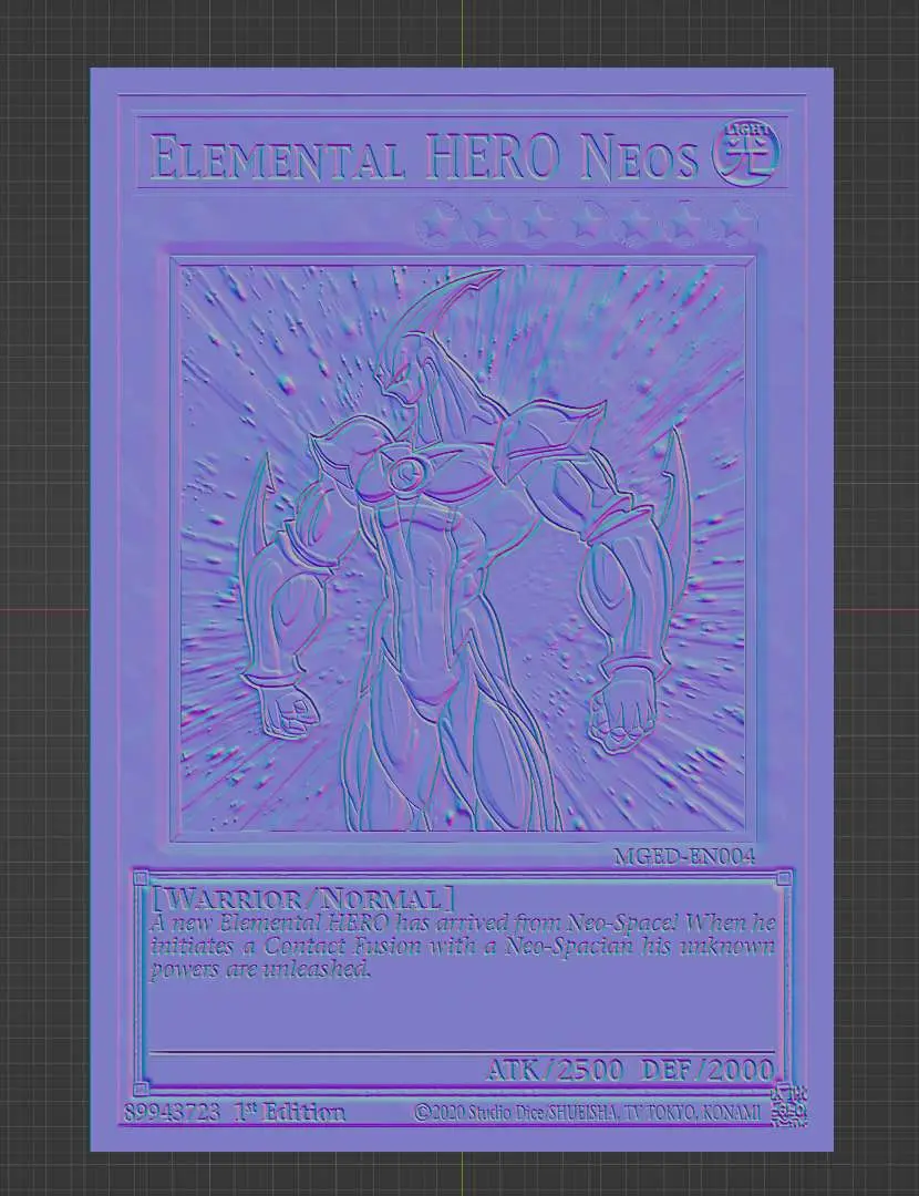 Other STL Download - elenental hero neos - yugiohby Wsonuchiha3D