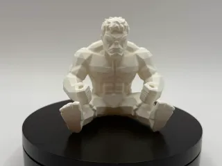 Hulk Marvel - Chibi Low Poly
