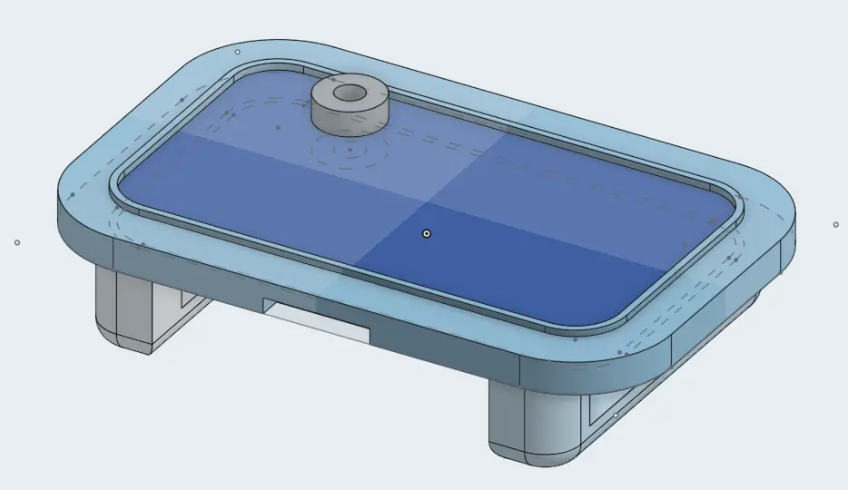 back for hitech ms5 transmitter for use with 3/4 wide collar