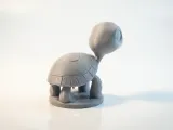 Chibi Tortoise Figurine Cute 3D Printable-3