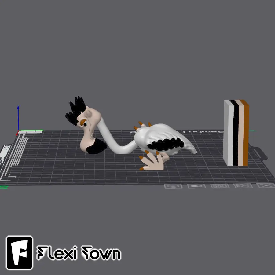 Flexi Print-in-Place Flamingo