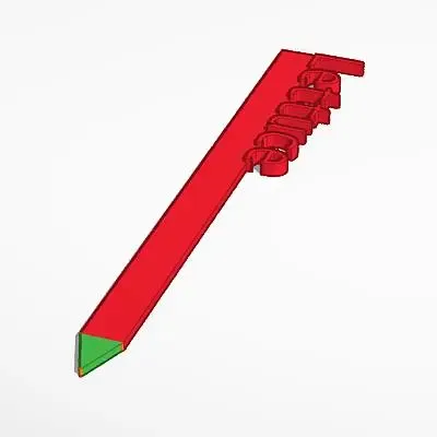 Lettuce Garden Marker