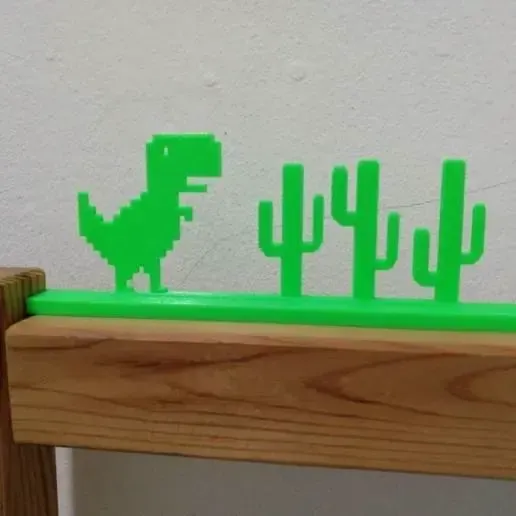 Chrome Offline Dinosaure