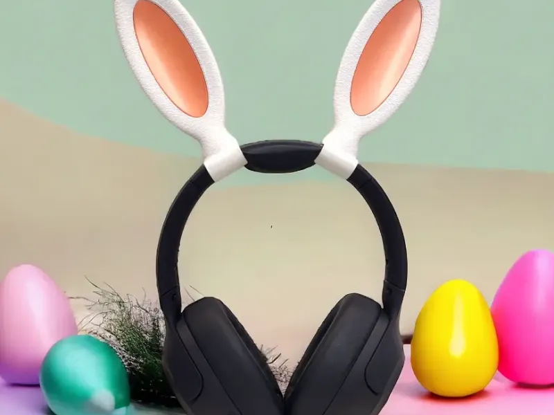 LightBunny : Accessoires pour oreilles de lapin à double mode