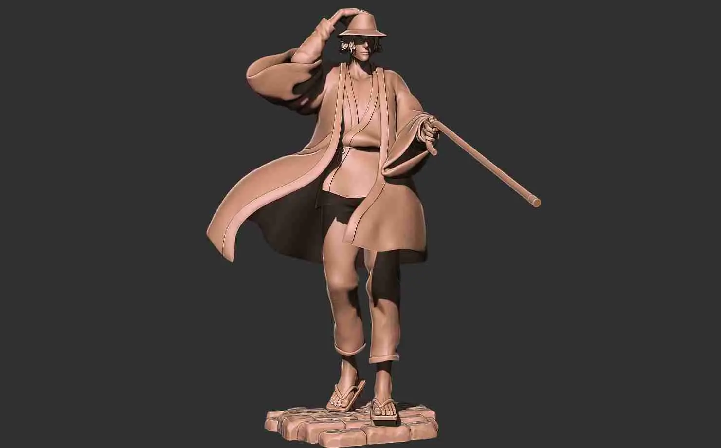 Urahara Kisuke - Bleach 3D print model