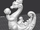 Drache mit der Kugel-1