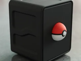 Latching Pokémon Card Case (Magic, One Piece, Yu-Gi-Oh!...)