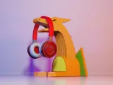 Charizard Geometric – Headphone Stand-1