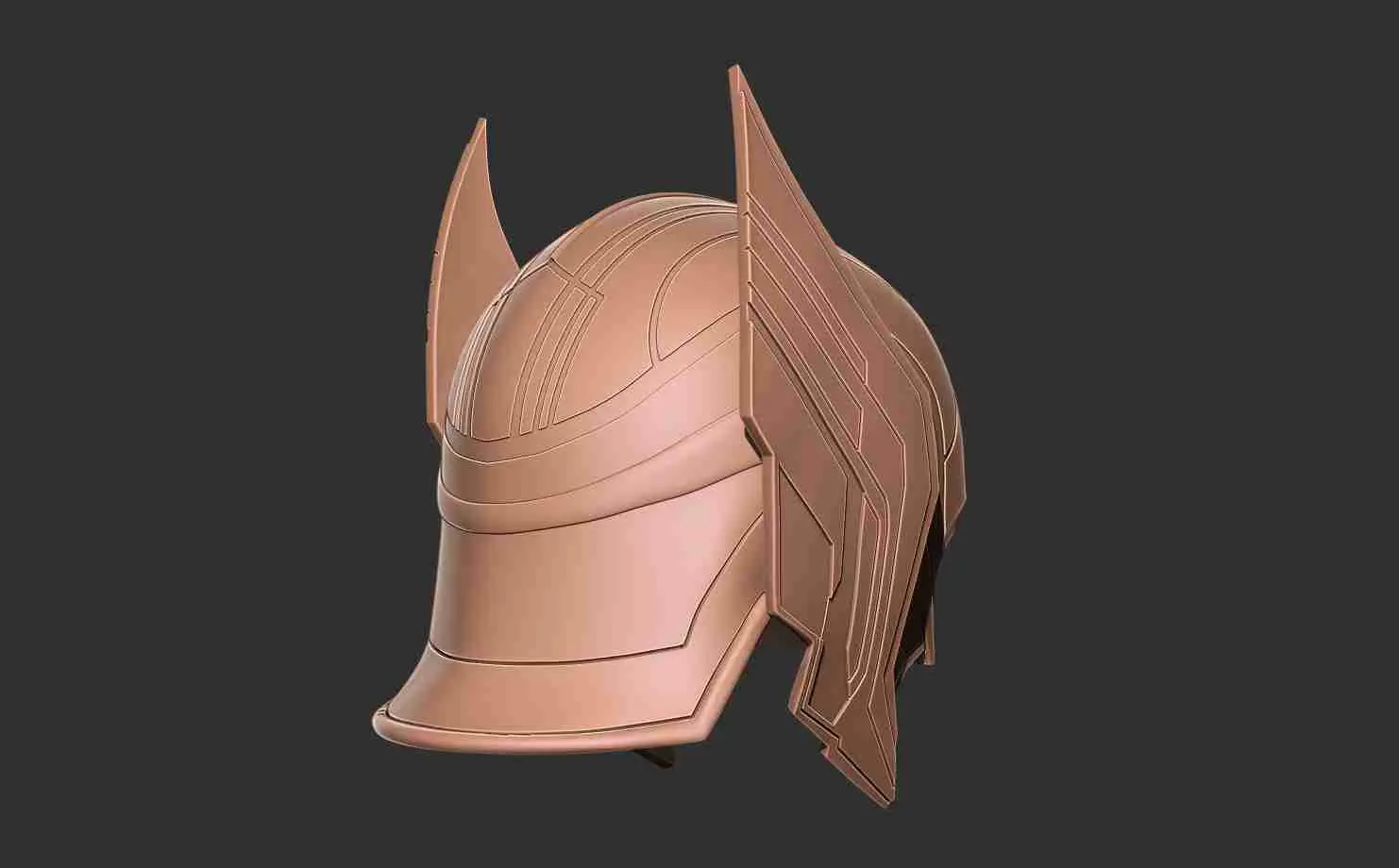 Mighty Thor Helmet - love and thunder 3D print model