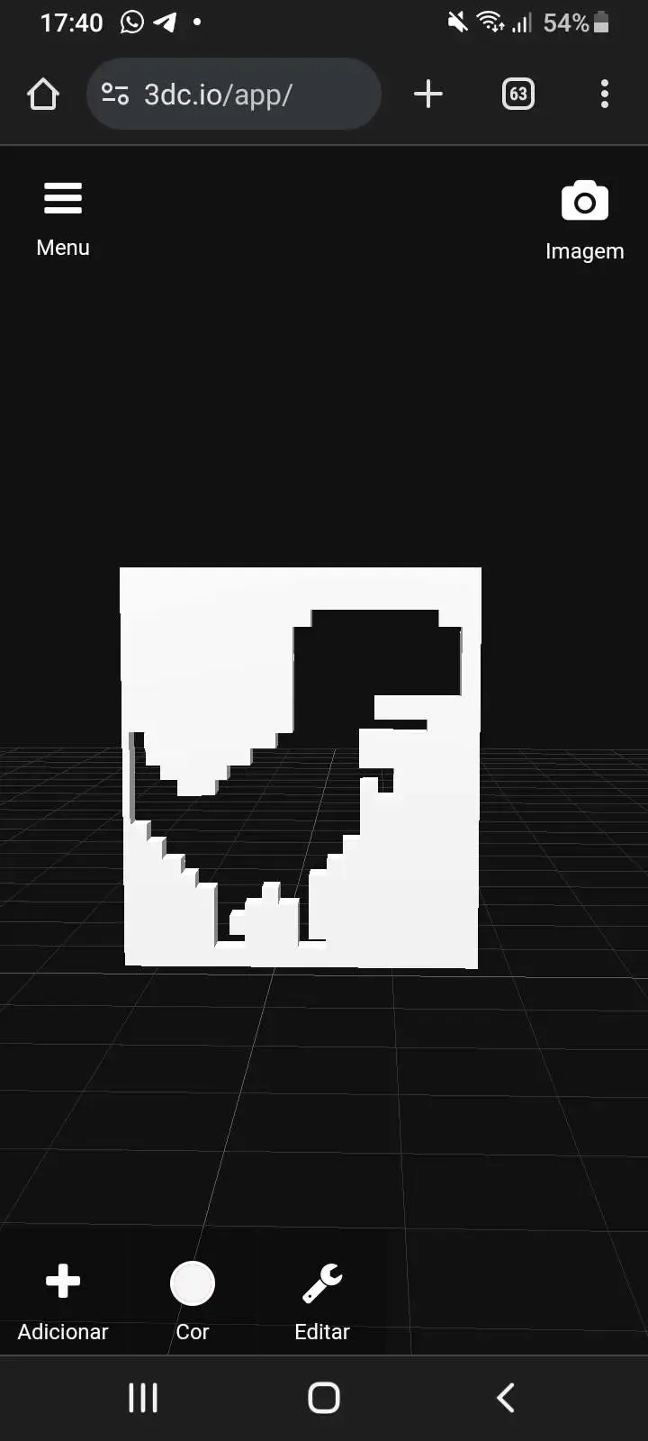 chrome t-rex stencil / stencio do t-rex do Chrome
