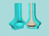Candle Mold A08 - Molding Maker Wick Template-3