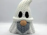 Knitted Ghost Gnome-1