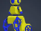 3D-geprinte Robot Centaur Model 1-4
