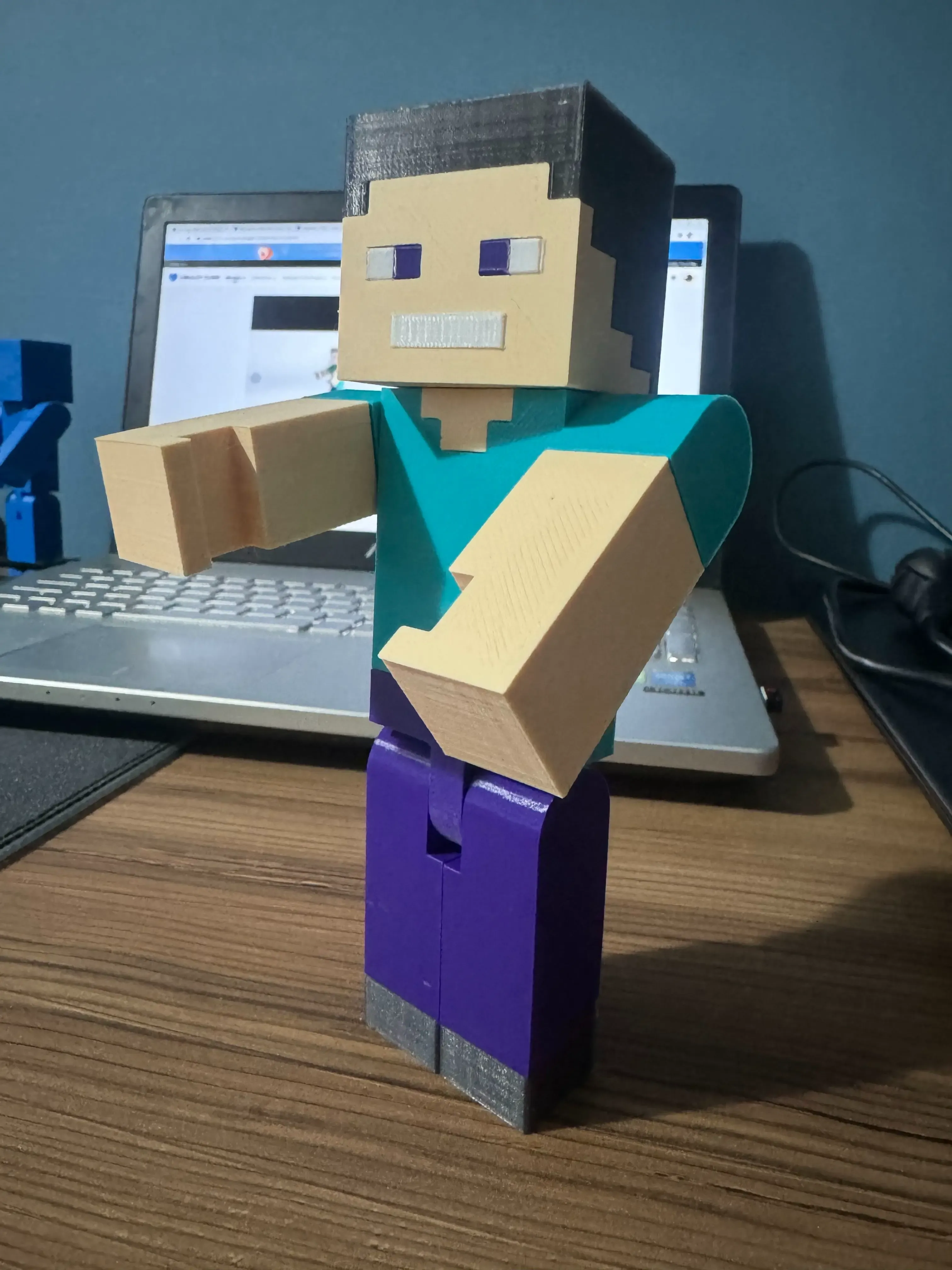 Minecraft Steve Articulated