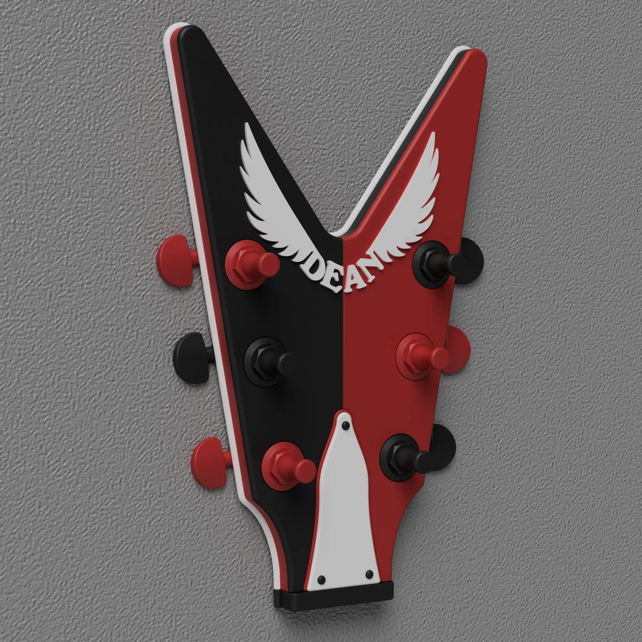 Dean ML Guitar Headstock - Wall Art / Key Hanger