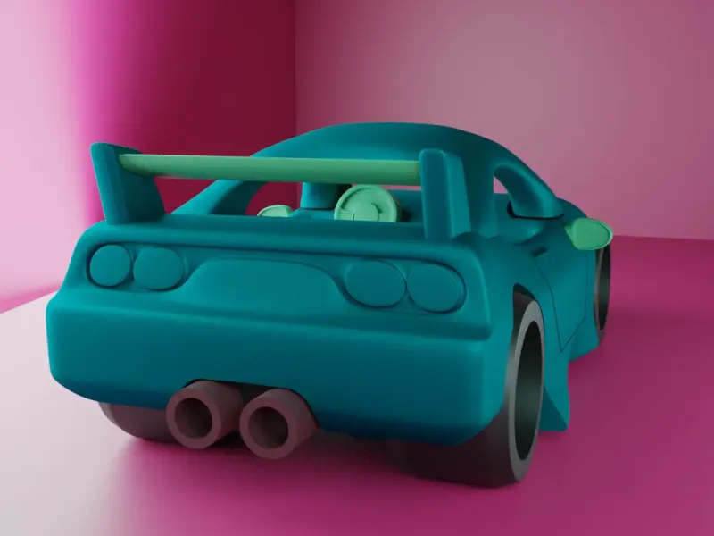 Streetrace car toy by mateitotournoud